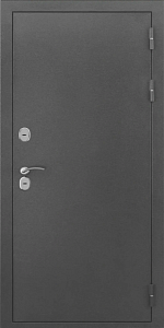 Товар Дверь ДвериПРО L-Термо серебро ФЛ-659 (12мм, nussbaum+черная патина винорит) DPRO195564