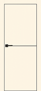 Товар Межкомнатная дверь PX-19 черная кромка с 4-х ст. Магнолия