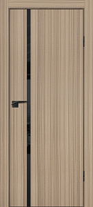 Товар Межкомнатная дверь P-22  кромка ABS черная c 4-х ст. Эвкалипт тасманский