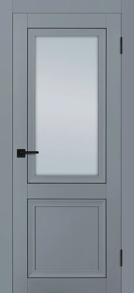 Фото Межкомнатная дверь PST-37 Серый матовый